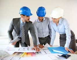 Construction project management with 3 engineers